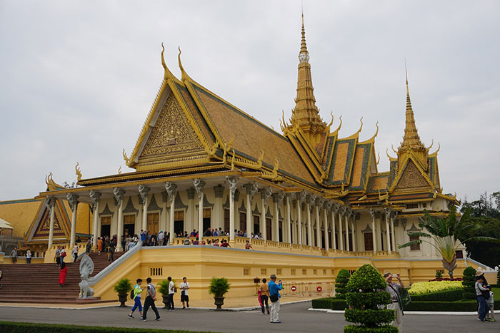 visiter phnom penh en 1 2 ou 3 jours palais royal Phnom Penh